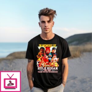 In Memory Of Hulk Hogan1953 2025 Thank For Memories T-Shirt