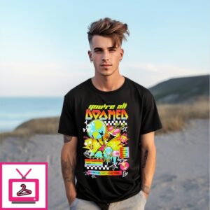 Invader Zim You’Re All Doomed Girls T-Shirt