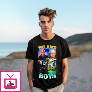 Island Boys Jeffrey Epstein Donald Trump Stephen Hawking T-Shirt