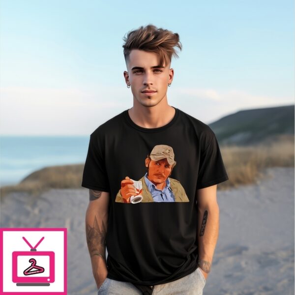 Jaws Quint Vs Can Meme Captain T-Shirt