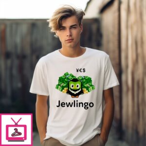 Jewlingo Duolingo The Money Talk T-Shirt Jewlingo Duolingo The Money Talk T-Shirt