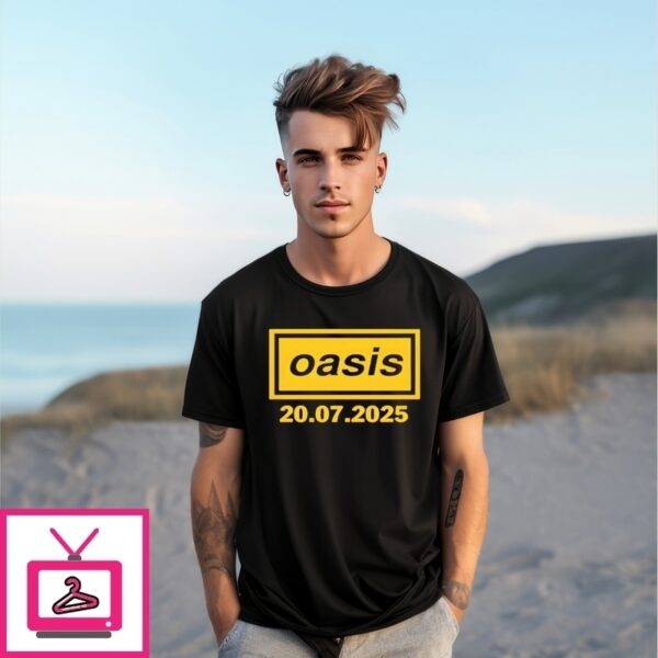 July 20 2025 Oasis Heaton Park Manchester T-Shirt