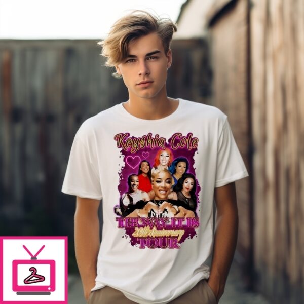 Keyshia Cole The Way It Is 20Th Anniversary Tour T-Shirt