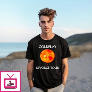 Kristin Cabot And Andy Byron Coldplay Divorce Tour T-Shirt