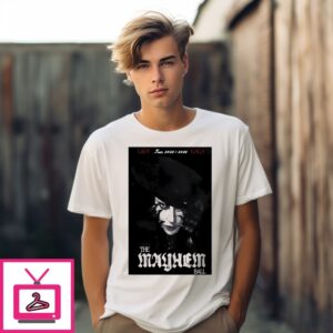 Lady Gaga The Mayhem Ball 2025 Poster T-Shirt
