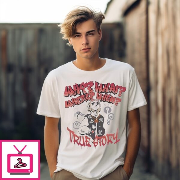 Lidiro Why What Where When True Story T-Shirts
