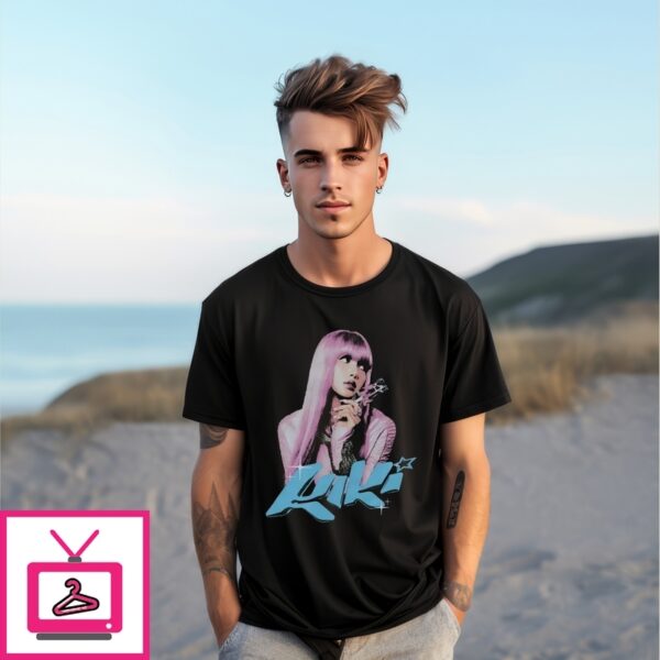 Lisa Kiki Portrait Blackpink Concert T-Shirt