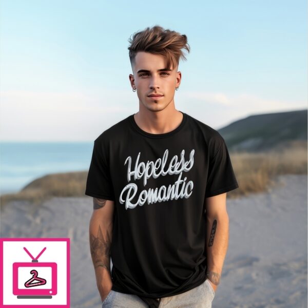 Louis Emerges In Hopeless Romantic Amiri T-Shirt