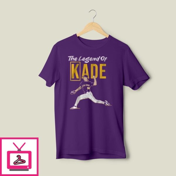 Lsu Baseball The Legend Of Kade Anderson Pose T-Shirt
