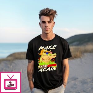 Make Amerigator Again Donald Trump Hair Meme T-Shirt