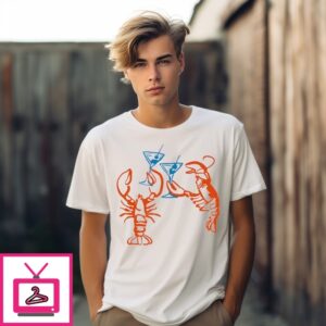 Martini Lobster T-Shirt