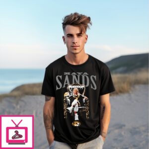 Maya Sands Mizzou Volleyball Queen Illustrated T-Shirt