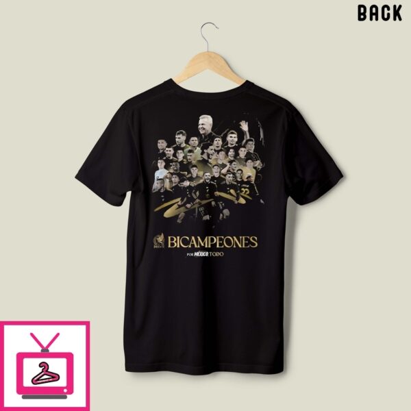 Mexico 2025 Concacaf Gold Cup Champions Bicampeones All Over Print Unisex T-Shirt