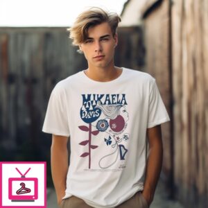 Mikaela Davis Summer Tour 2025 Poster T-Shirt