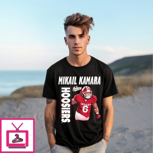 Mikail Kamara Indiana Hoosiers Portrait T-Shirt