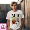 Millf Man I Love Frogs T-Shirt