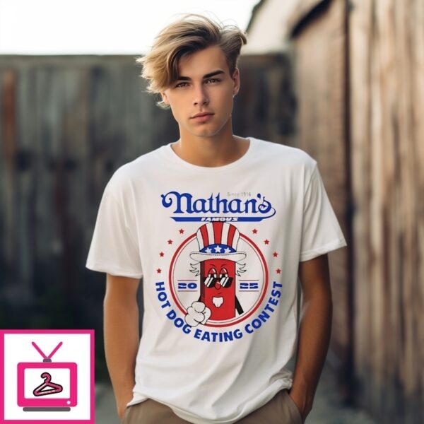 Nathans-Famous Hot Dog Eating Contest 2025 T-Shirt