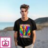 No Kings In America Rainbow T-Shirt