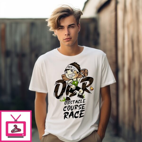 Ocr Obstacle Course Race Cartoon T-Shirt