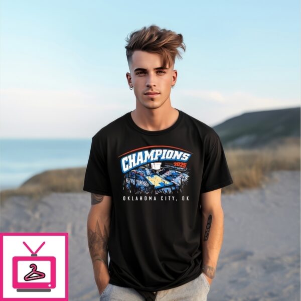 Okc Thunder Okc Champions Crowd 2025 Stsdium T-Shirt
