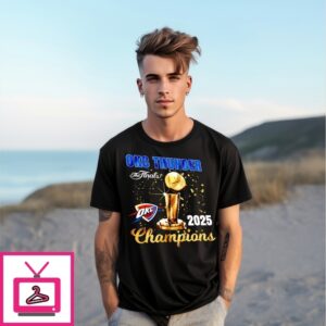 Okc Thunder The Finals 2025 Champions T-Shirt