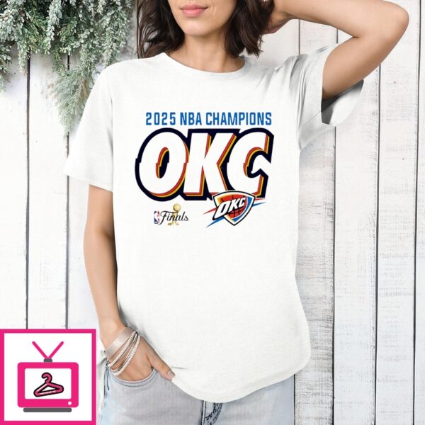 Oklahoma City Thunder 2025 Nba Champions Finals Shirt