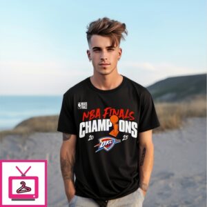 Oklahoma City Thunder 2025 Nba Finals Champions Logo T-Shirt
