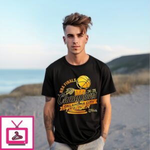 Oklahoma City Thunder Finals Champions ’24 ’25 T-Shirt