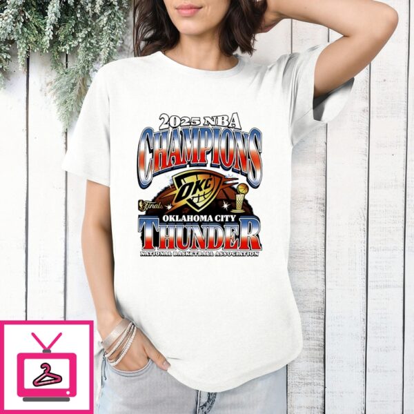 Oklahoma City Thunder Nba Champions 2025 Shirt