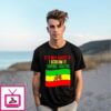 Only During Traffic It’S Not Recist If I Scream It During Traffic Rastafari Flag T-Shirt
