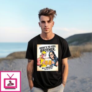 Ozzy Osbourne Hulk Hogan Here’S To You Brother T-Shirt