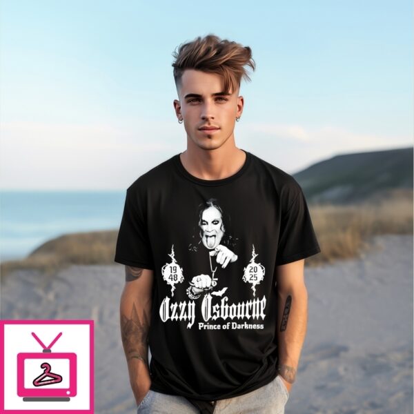 Ozzy Osbourne Prince Of Darkness Graphic T-Shirt