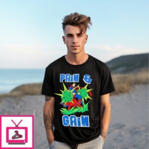 Pain And Gain Superman Jacked Alien Bodybuilder T-Shirt