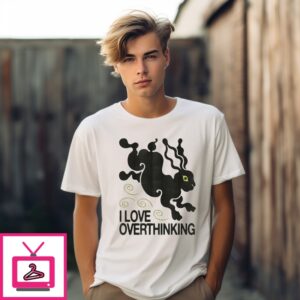 Rabbit I Love Overthinking T-Shirt