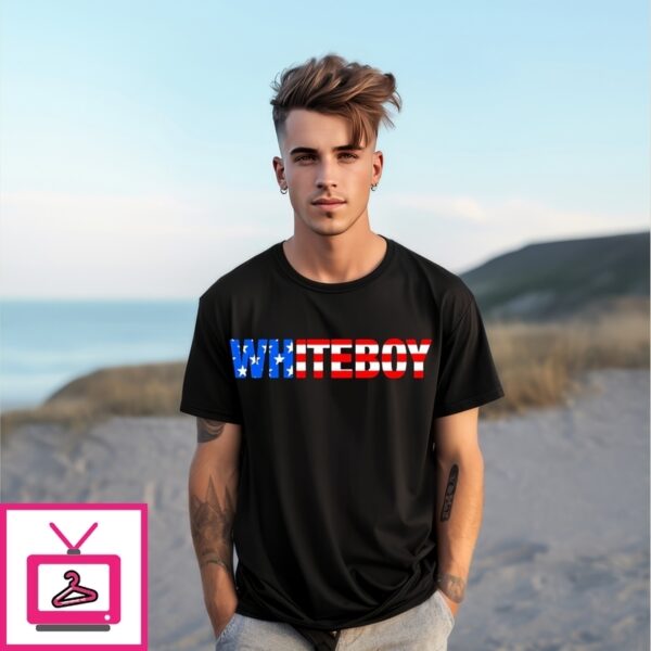 Red White And Blue Whiteboy T-Shirt