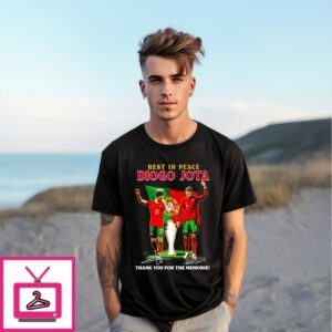 Rest In Peace Diogo Jota Ronaldo Cr7 Thank You For The Memories T-Shirt