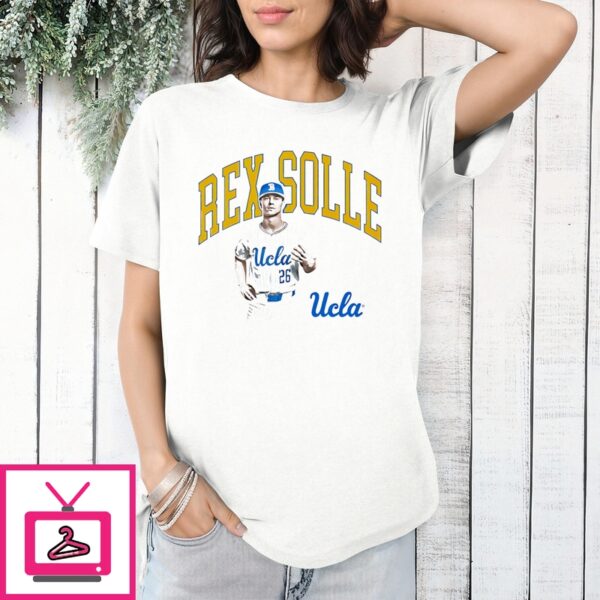 Rex Solle Ucla Bruins Baseball Illustrated Shirt
