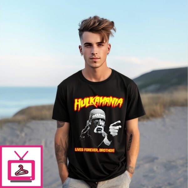 Rip Hulk Hogan Hulkamania Live Forever Brother T-Shirt