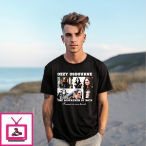 Rip Ozzy Osbourne The Godfather Of Rock Forever In Our Hearts T-Shirt