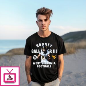 Rodney Gallagher Iii West Virginia Mountaineers Fall 2025-26 T-Shirt