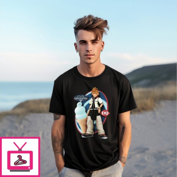 Roxas Kingdom Hearts Dairy Queen Ice Cream T-Shirt
