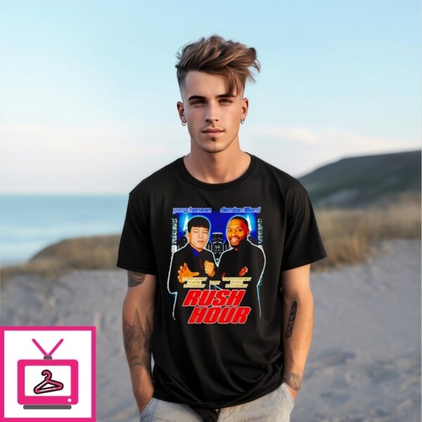 Rush Hour Damian Lillard And Yang Hansen T-Shirt