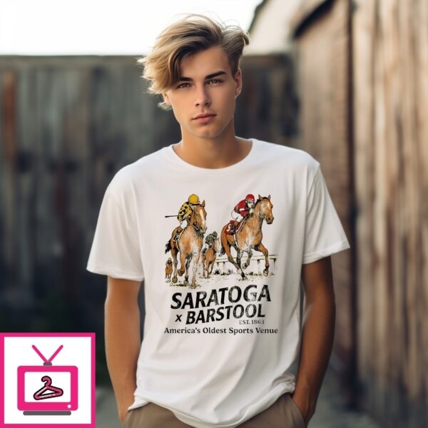 Saratoga X Barstool Sports America’S Oldest Sports Venue T-Shirt