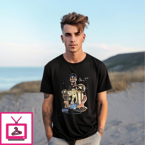 Shai Gilgeous-Alexander The Mvp And His Trophies Nba Signature Vintage T-Shirt