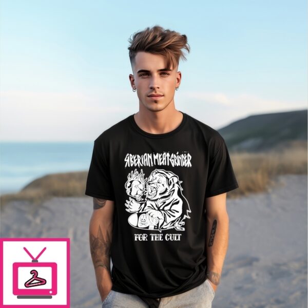 Siberian Meat Grinder For The Cult Bear T-Shirt