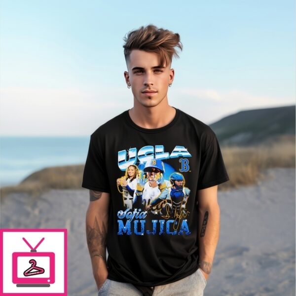 Sofia Mujica Ucla Bruins Baseball Signature Graphic T-Shirt