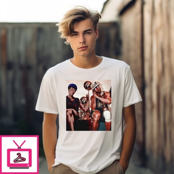 Steph Curry  Night Night  Anime T-Shirt