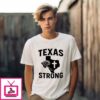 Strong Texas Pary For Texas Map And Christ T-Shirt