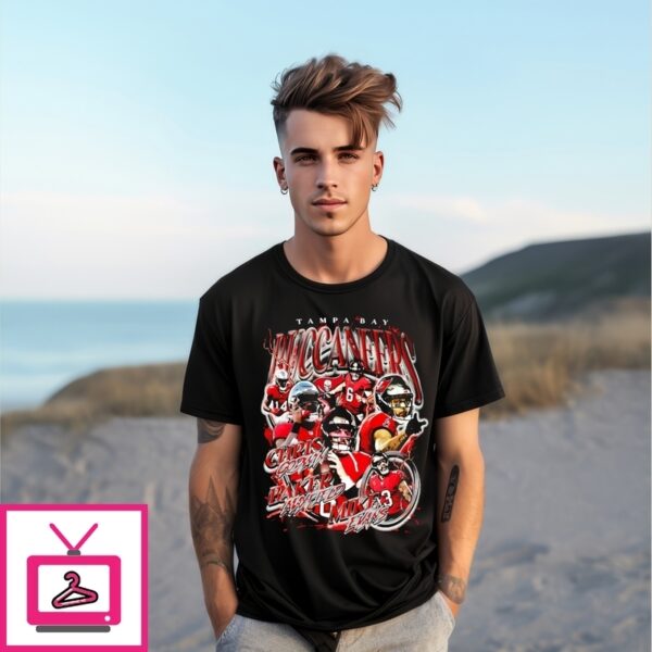 Tampa Bay Buccaneers Chris Baker Mike Graphic T-Shirt