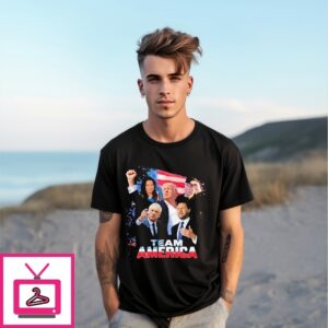 Team America Trump Vance Musk Kennedy Gabbard T-Shirt